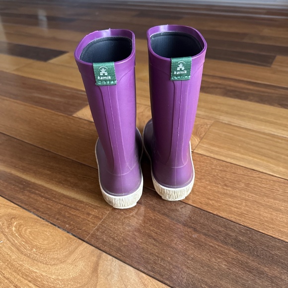 Kamik rain boots girl size 12 - Picture 2 of 3